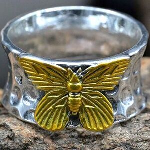 Chunky Butterfly 🦋 Ring